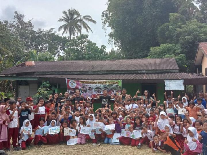 Rumah Baca Pelita Bangsa Siantar Simalungun Peringati Hari Anak Nasional 2023