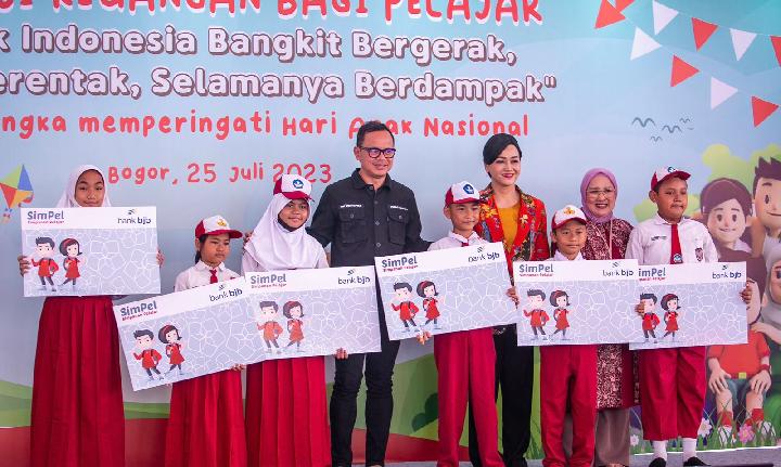 Peringati Hari Anak Nasional, OJK dan Bank bjb Gelar Kampanye Ayo Menabung di Bogor