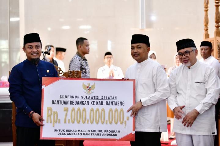 Pemprov Sulsel Kucurkan Dana Rp 7 Miliar untuk Pembangunan di Bantaeng