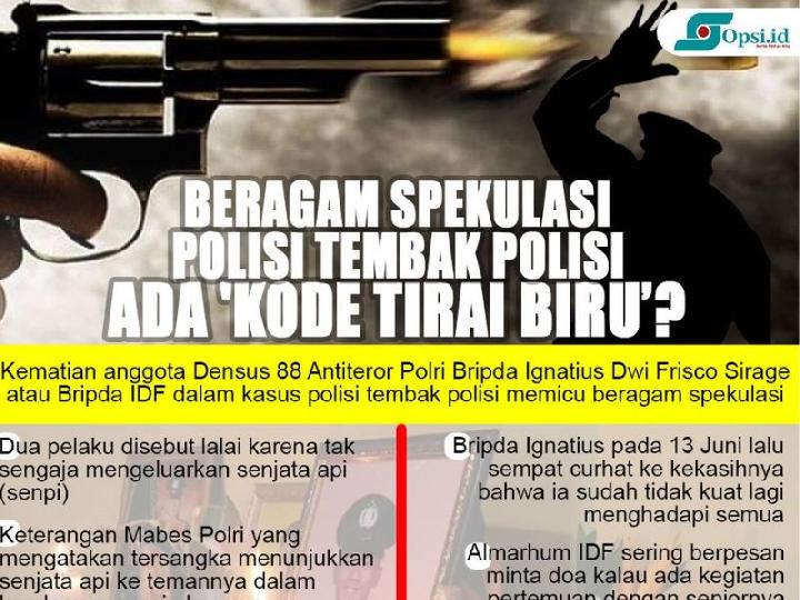 Infografis: Spekulasi Seputar Polisi Tembak Polisi di Bogor