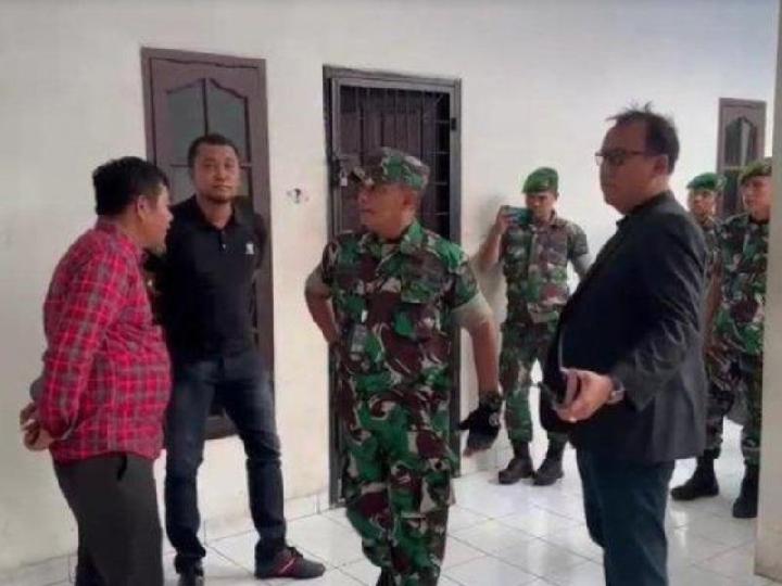 Belasan Anggota TNI Datangi Reskrim Polrestabes Medan, Begini Kronologinya