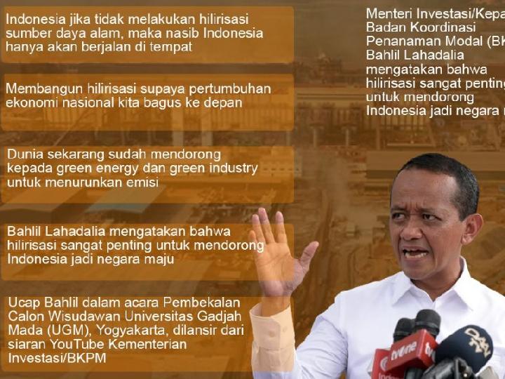 Infografis: Benarkah Hilirisasi Bikin Indonesia Negara Maju?