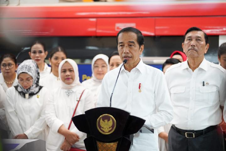Habiskan Anggaran Rp 32,6 Triliun, Presiden Jokowi Resmikan LRT Jabodebek