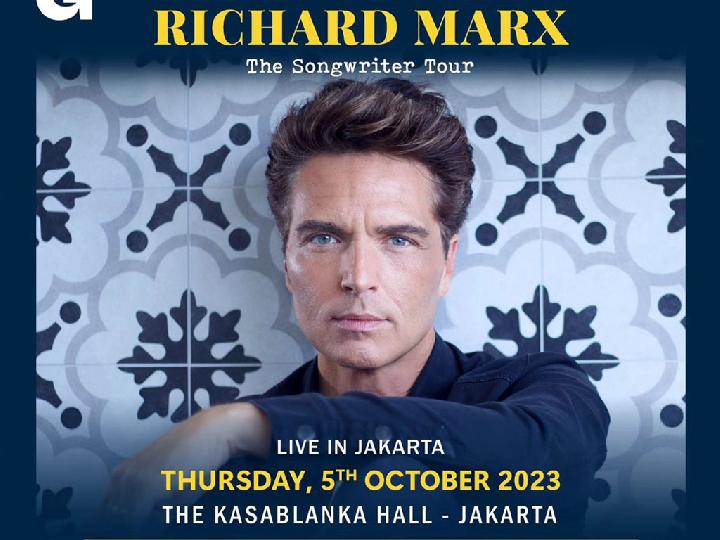 Richard Marx Bakal Konser di Jakarta pada 5 Oktober 2023