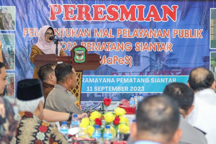 Wali Kota Siantar Resmikan MaPeS: Tingkatkan Pelayanan Publik