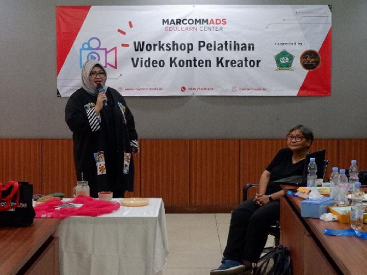 Gandeng DNIKS dan Raisya Cookies, Marcommads Edulearn Center Bikin Pelatihan Konten Kreator