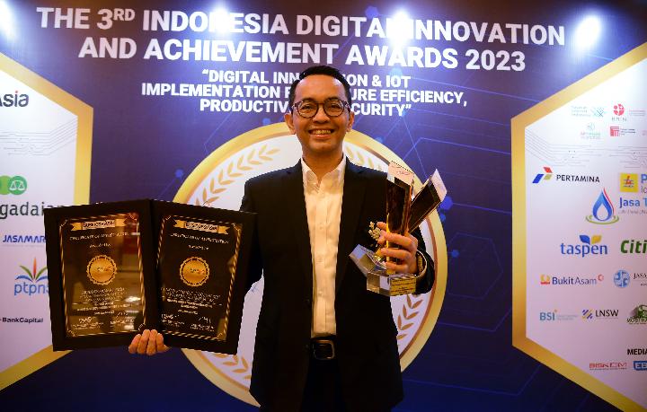 Bank Bjb Raih Best Digital Technology and IOT Implementation 2023 in Banking Industry