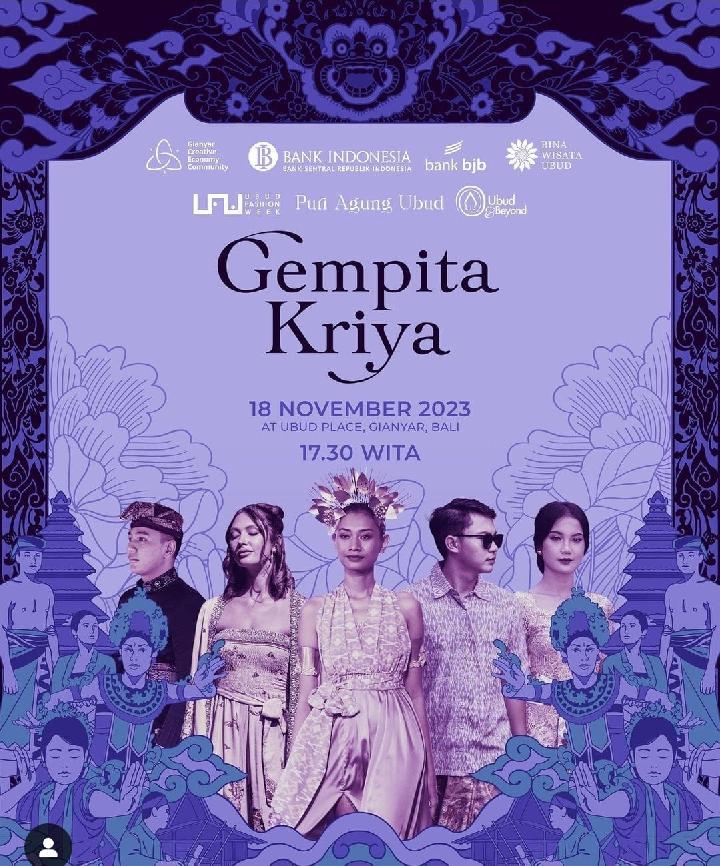 Dukung Gelaran Gempita Kriya dan Ubud Eatery Festival, Kontribusi Bank BJB Dongkrak Budaya Nusantara