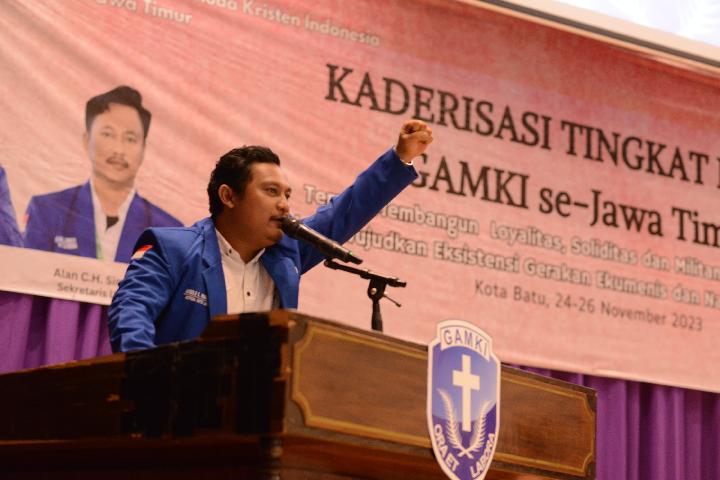 Natal Nasional 2023 di Surabaya, GAMKI Jatim: Jangan Ada Pihak yang Bawa Kepentingan Politik
