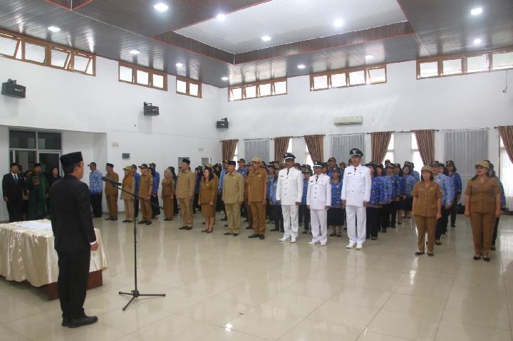 Pj Sekda Lantik 107 Pejabat di Pemko Siantar