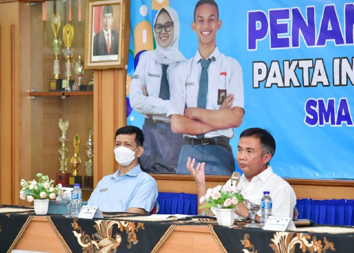 PPDB Jabar 2024, Operator hingga Kepala Sekolah Tanda Tangani Pakta Integritas