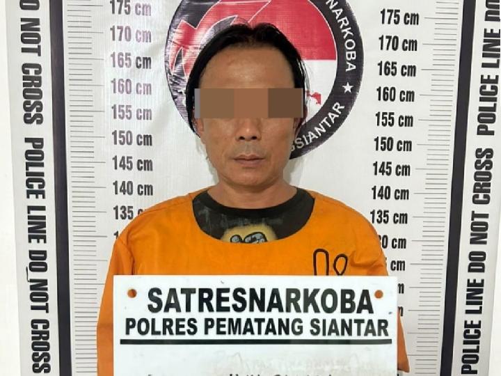 Polres Pematangsiantar Tangkap Pengedar Sabu di Depan Penginapan Binnaling