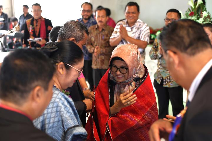 Walkot Siantar Hadiri Pesta Pembangunan GKPI Jemaat Khusus Tomuan