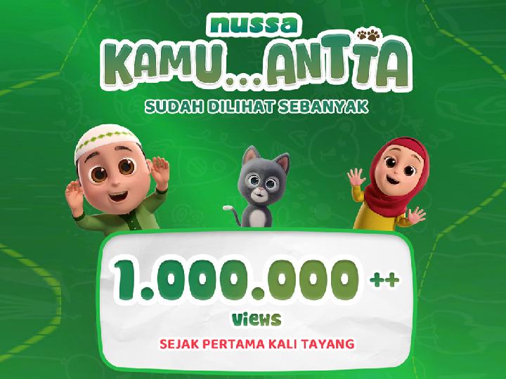 Sepekan Tayang Perdana, Film Animasi Nussa: Kamu… Antta! Raih 1 Juta Penonton