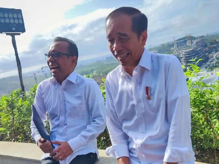 Jawab Rencana Ngantor di IKN Selama 40 Hari, Jokowi: Oh Ndak, Saya Muter