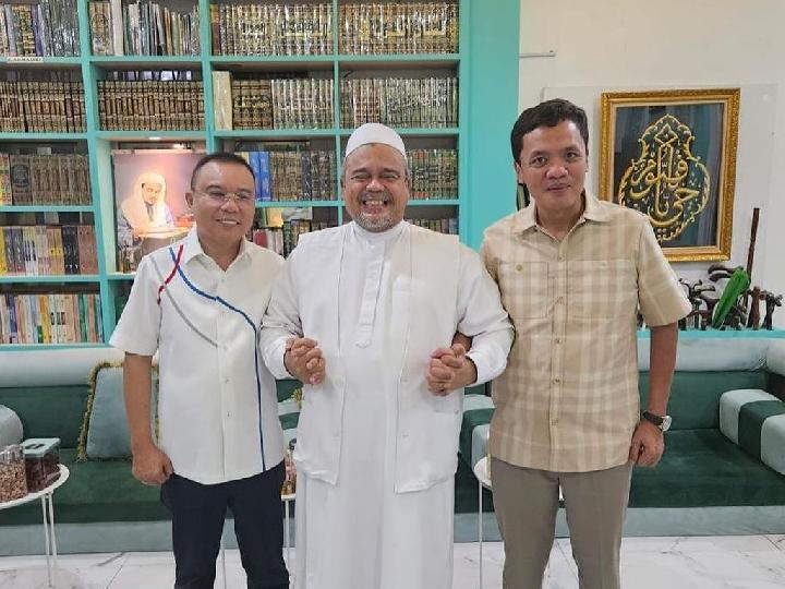 Petinggi Partai Gerindra Bertemu Rizieq Shihab