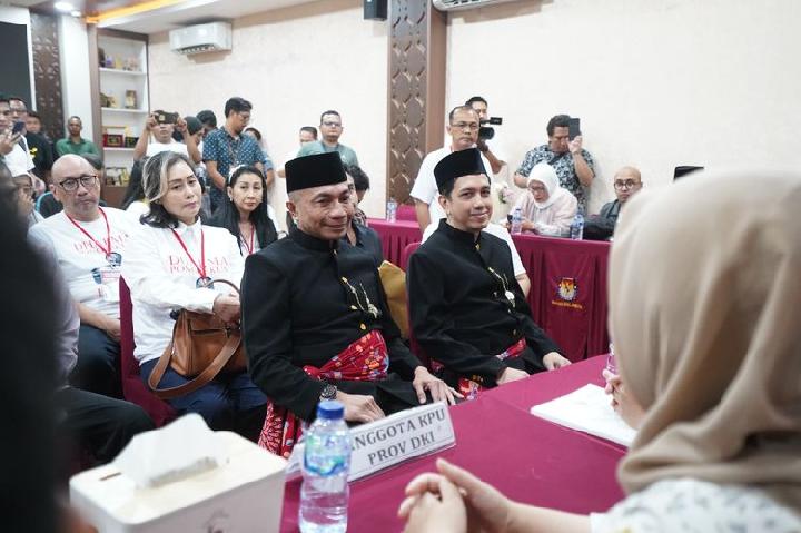 Dharma Pongrekun-Kun Wardana Lolos Jadi Calon Independen Pilgub Jakarta 2024