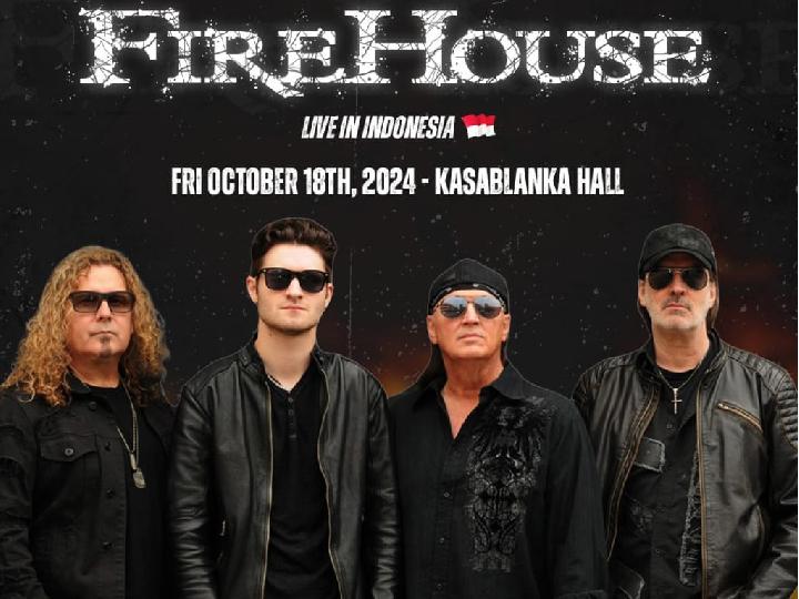 Firehouse Bakal Konser di Jakarta Bareng Vokalis Baru, Nate Peck