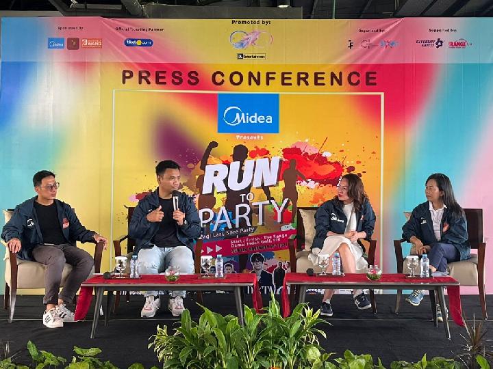 Gabungkan Olahraga dan Konser, Midea Run to Party: Pagi Lari, Sore Party Hadir di PIK