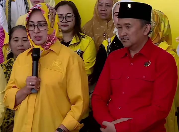 Partai Golkar Beralih Dukung Airin Rachmi-Ade Sumardi di Pilgub Banten