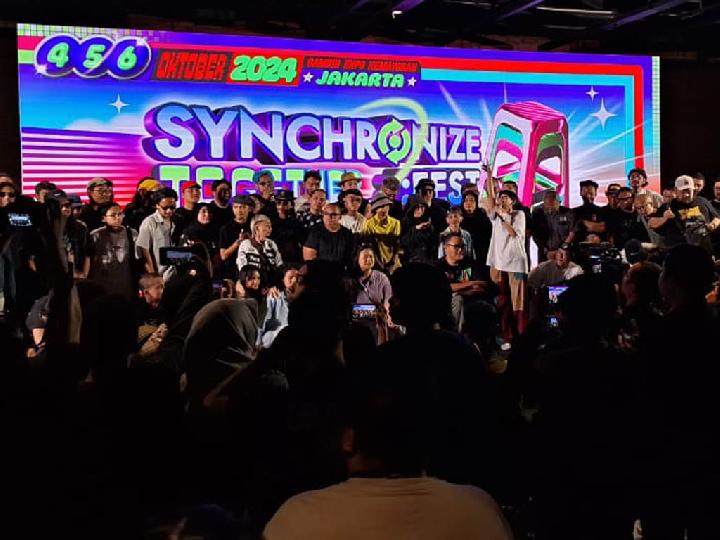 160 Artis Musik Diumumkan Masuk dalam Line Up Synchronize Fest 2024