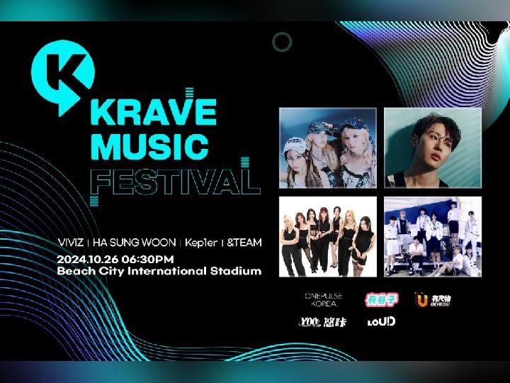 Hadirkan Ha Sung Woon dan VIVIZ, Segini Harga Tiket Krave Music Festival 2024