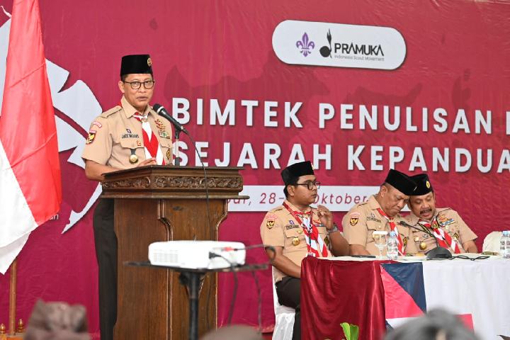 Menjaga Warisan Kepanduan, Kwarnas Gelar Bimtek Penulisan Sejarah Pramuka