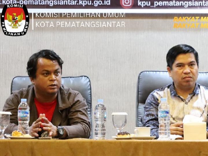 KPU Siantar Pecat PPK yang Ketemuan dengan Ketua Tim Cawalkot