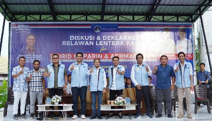 Jejaring Cendekiawan Kristen dan Pemuda Gereja Mendukung Fairid-Zaini dalam Pilkada Palangka Raya