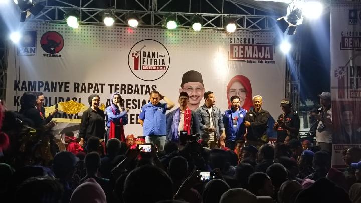 Rapat Terbuka Paslon Dani-Fitria Dihadiri Sejumlah Tokoh Politik Nasional