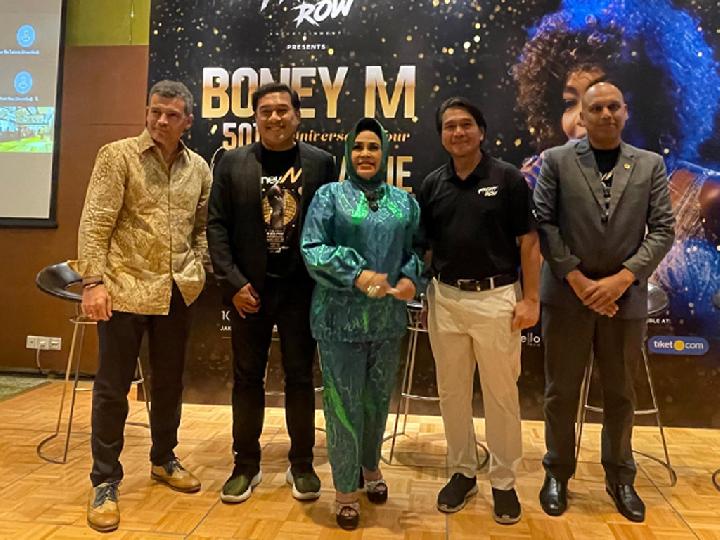 Legenda Disko Boney M Konser di Jakarta, Hetty Koes Endang Jadi Bintang Tamu