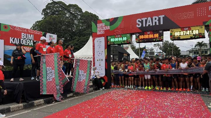 Bumi Caldera Run Alumni SMA Budi Mulia Diikuti Ribuan Pelari