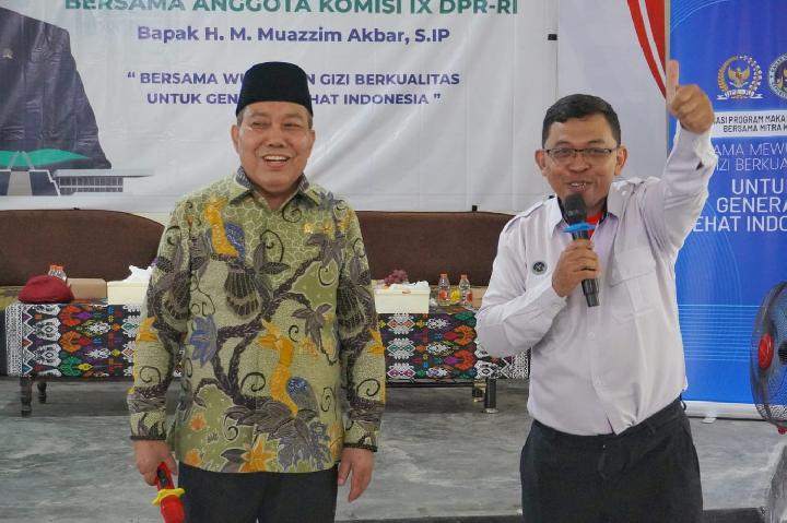 Dorong Generasi Sehat, DPR RI dan BGN Gencar Sosialisasi Makan Bergizi Gratis di Lombok Tengah