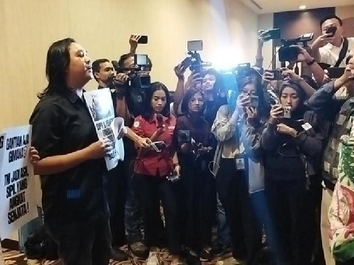 Geruduk Hotel Fairmont, Koalisi Reformasi Desak Hentikan Rapat Panja RUU TNI