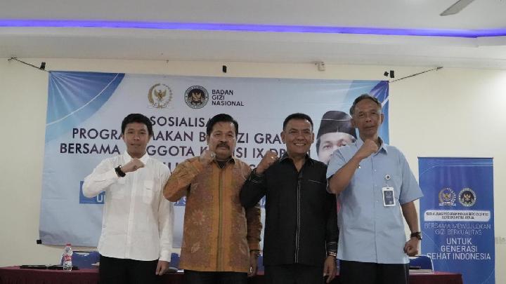 Tim Makan Bergizi Gratis Sosialisasikan Program MBG ke Warga Depok