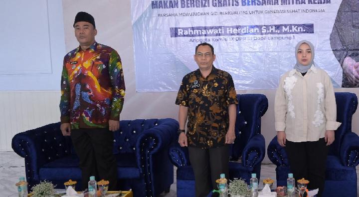 Sosialisasi Program Makan Bergizi Gratis Digelar di Lampung, Dukung Percepatan Penurunan Stunting dan Perkuat Ekonomi Lokal