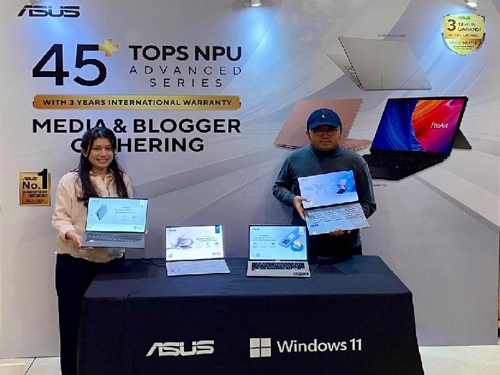 ASUS Memiliki Jajaran Laptop AI Tercepat dan Paling Lengkap di Indonesia
