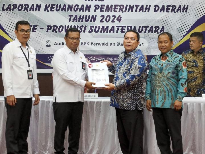 BPK RI Berikan Opini WTP atas LKPD Pemko Pematangsiantar Tahun 2024