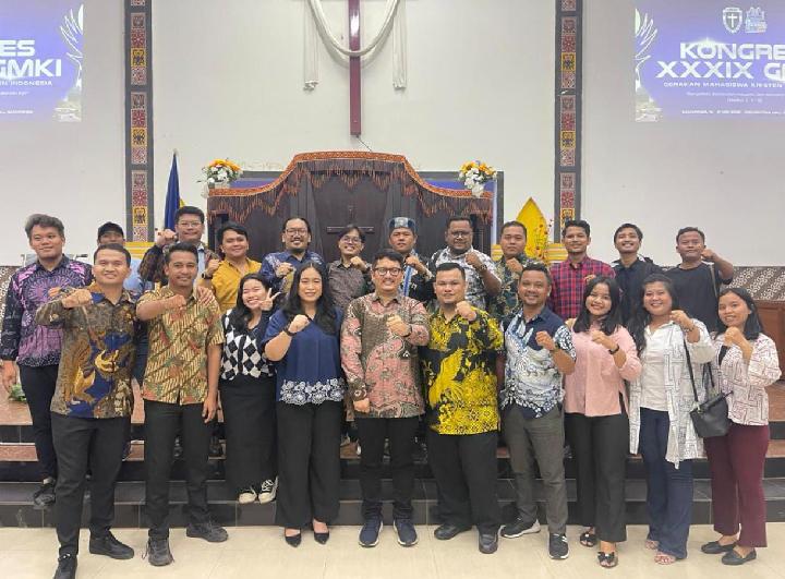Prima Surbakti Terpilih Jadi Ketum GMKI 2025-2027, Fawer Sihite Dukung Penuh