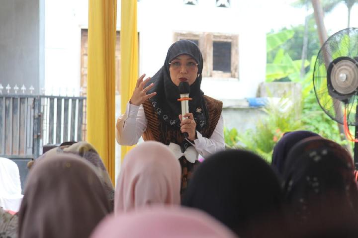 Giliran Warga Desa Paya Roba, Binjai Baratyang Kedatangan Tim Sosialisasi Program Makan Bergizi Gratis