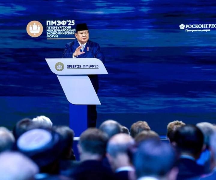 Di Rusia, Prabowo Ngaku Kebijakan Ekonomi Pemerintahnya Pro Rakyat