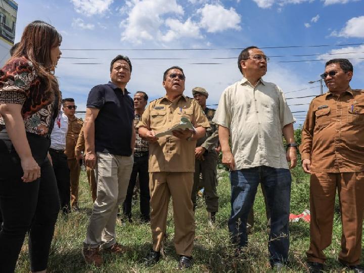 Wesly Silalahi Ajak PT Bedage Mandiri Indonesia ke Pasar Horas Sampai ke Terminal Tanjung Pinggir