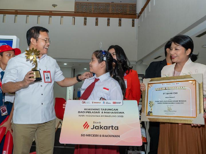 Tabungan Pelajar Bank Jakarta Tembus Rp 1,7 Triliun, Meraih Penghargaan Kategori Bank Implementasi KEJAR Award 2025