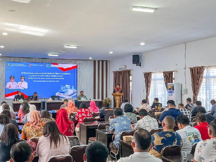 Kolaborasi Pemko dan Kejari Pematangsiantar, Sosialisasi Pencegahan Tipikor kepada PA, KPA, dan PPK
