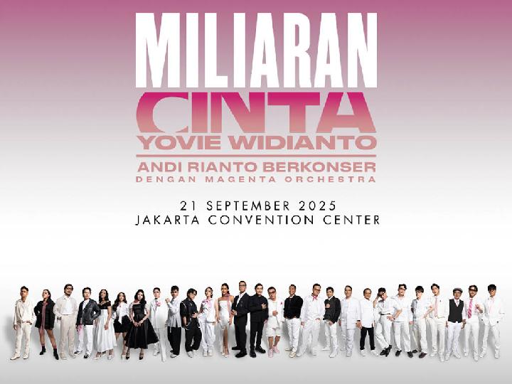 Siap-siap!! Yovie Widianto dan Andi Rianto Bersatu di Konser Miliaran Cinta