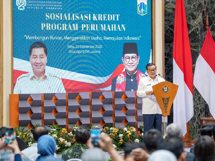 Gandeng Bank Jakarta, Pemprov Jakarta Percepat Kredit Program 3 Juta Rumah