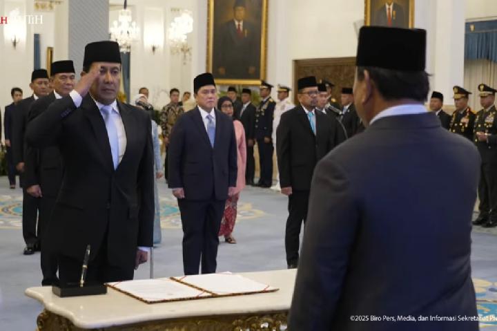Reshuffle Kabinet: Eks Wakapolri Ahmad Dofiri Ditunjuk Jadi Penasihat Khusus Presiden