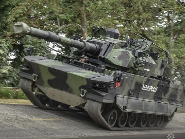 Pameran HUT ke-80 TNI: Tank Harimau hingga Skyshield Dipamerkan di Monas