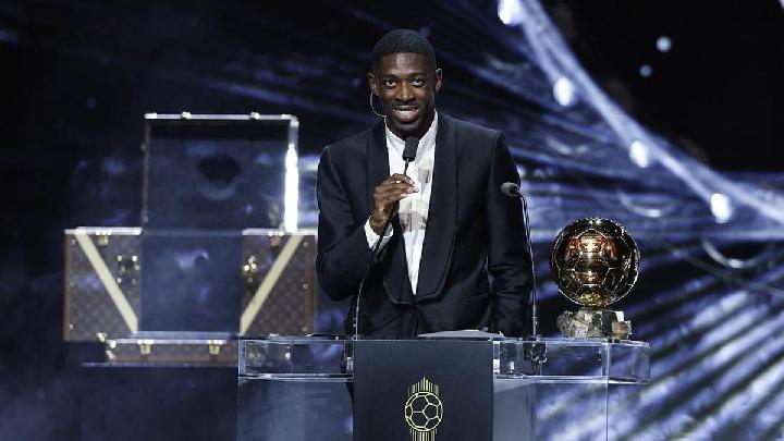 Ousmane Dembele Terpilih Sebagai Pemain Terbaik Dunia 2025