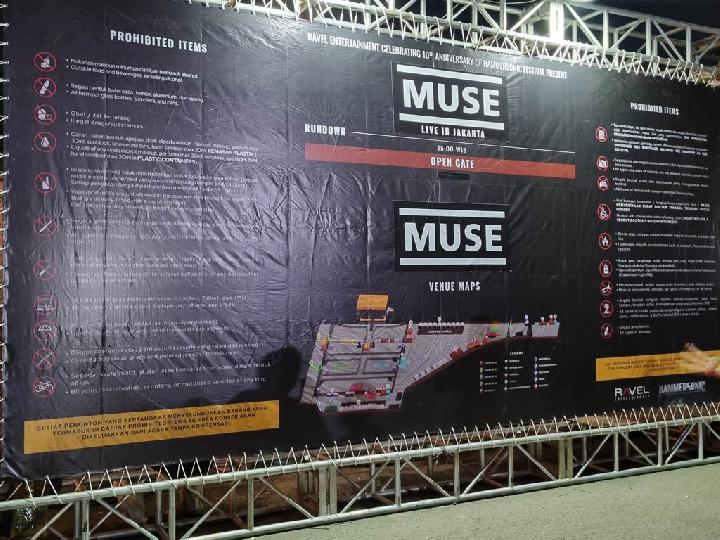 Konser di Jakarta, MUSE Sukses Hibur Ribuan Penonton